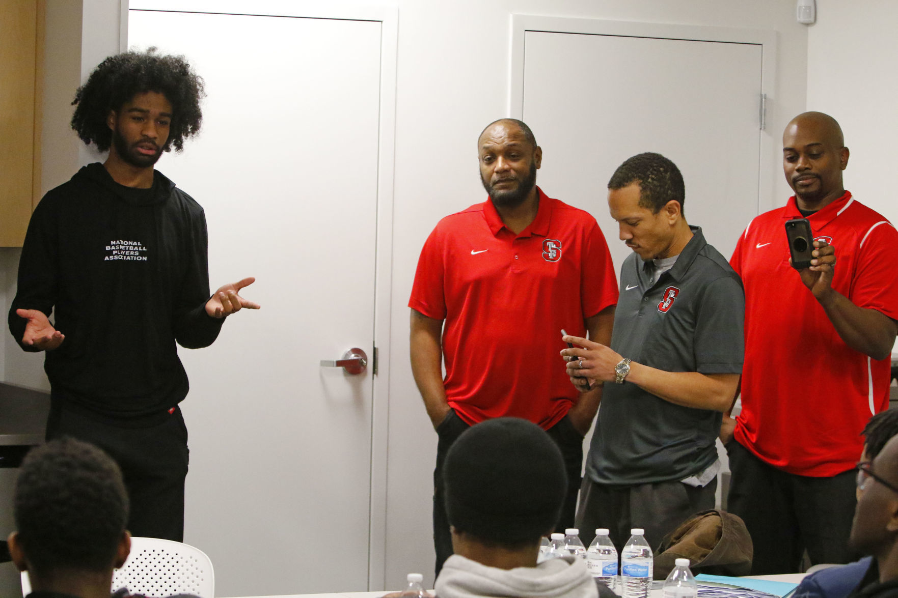 Coby White visits Phillips Chevrolet of Lansing